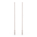 Natural Diamond Graduating Drop Earrings