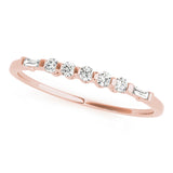 Lab Grown Diamond Fancy Shape Baguette Wedding Band