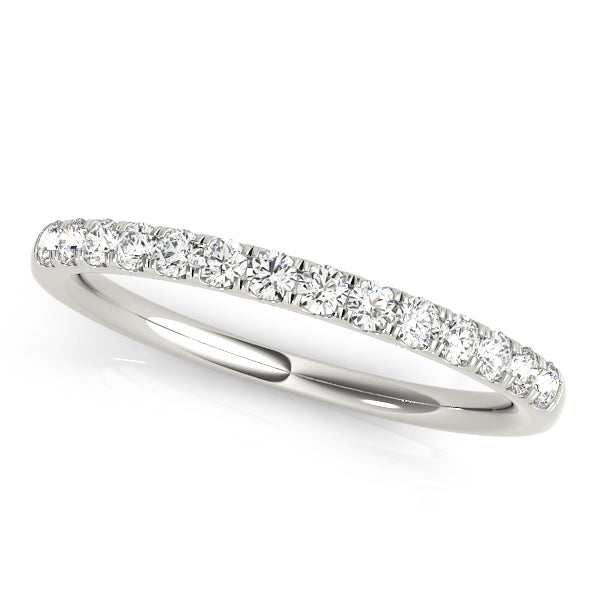 Lab Grown Diamond Straight Split Prong Wedding Band