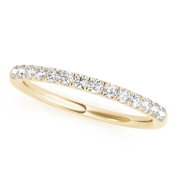 Lab Grown Diamond Straight Split Prong Wedding Band
