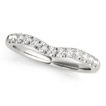 Lab Grown Diamond Curved Wedding Band
