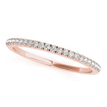 Lab Grown Diamond Prong Set Wedding Bands