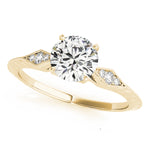 Natural Diamond Antique Inspired Marquise Filigree Engagement Rings