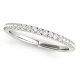 Lab Grown Diamond Straight Split Prong Wedding Band