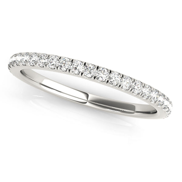 Lab Grown Diamond Straight Split Prong Wedding Band