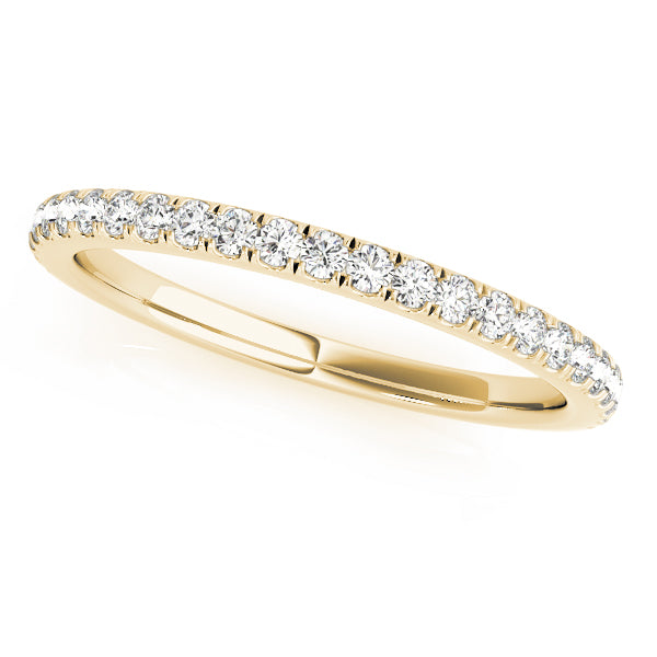 Lab Grown Diamond Straight Split Prong Wedding Band