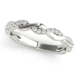 Lab Grown Diamond Braided Wedding Band