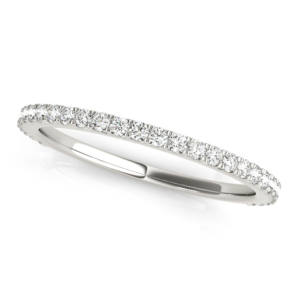 Natural Diamond Straight Wedding Band