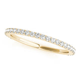 Natural Diamond Straight Wedding Band