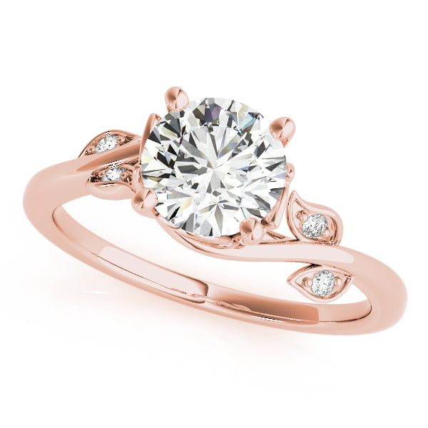 Lab Grown Diamond Floral Bypass Engagement Ring