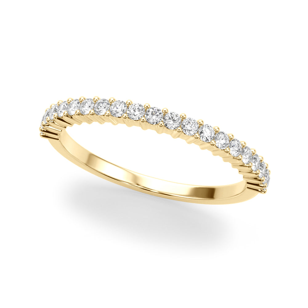 Lab Grown Diamond Shared Prong Wedding Band