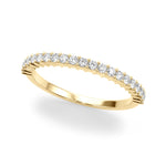 Lab Grown Diamond Shared Prong Wedding Band