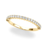 Lab Grown Diamond Shared Prong Wedding Band