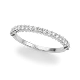 Lab Grown Diamond Shared Prong Wedding Band