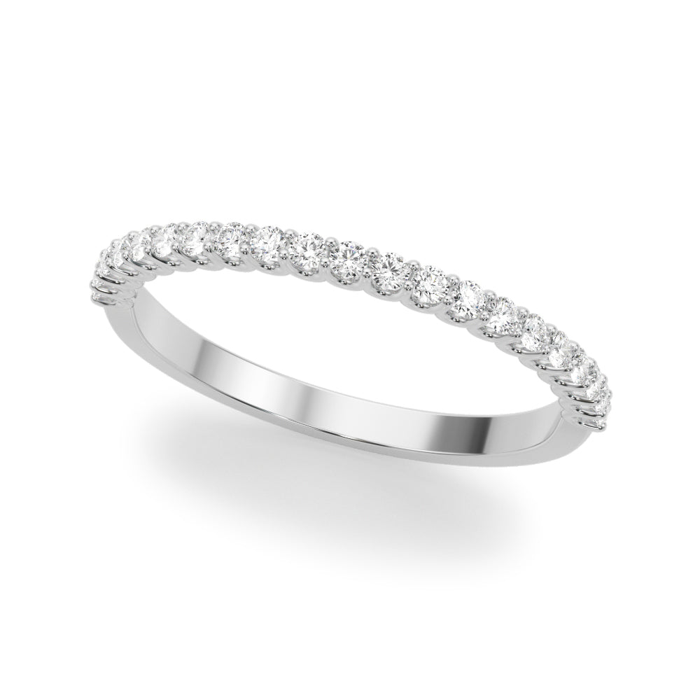 Lab Grown Diamond U-Prong Straight Wedding Band