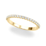 Lab Grown Diamond U-Prong Straight Wedding Band