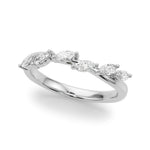Lab Grown Diamond Marquise Wedding Band