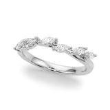 Lab Grown Diamond Marquise Wedding Band