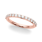 Natural Diamond Straight Wedding Band