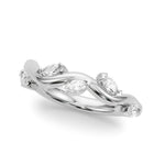 Lab Grown Diamond Nature Inspired Wedding Band