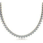 3 Prong Riviera Necklace not G