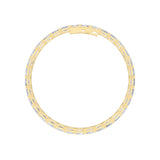 13Cttw Emerald Shaped Lab Grown Diamond (F/VS) Classic Line Bracelet in 14K Gold