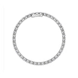 9Cttw Round Shaped Lab Grown Diamond (F/VS) Classic Tennis Bracelet in 14K Gold