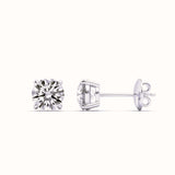 0.5Cttw Round Shaped Lab Grown Diamond (F/VS) Stud Earrings in 14K Gold