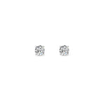 0.5Cttw Round Shaped Lab Grown Diamond (F/VS) Stud Earrings in 14K Gold