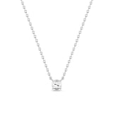0.25Cttw Round Shaped Lab Grown Diamond (F/VS) Solitaire Necklace in 14K Gold