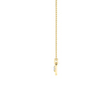1Cttw Pear Shaped Lab Grown Diamond (F/VS) Heart Shaped Dangle Pendant in 14K Gold