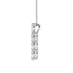 1.5Cttw Round Shaped Lab Grown Diamond (F/VS) Cross Pendant in 14K Gold