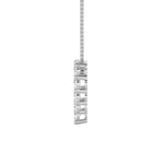 2Cttw Round Shaped Lab Grown Diamond (F/VS) Heart Shaped Pendant in 14K Gold