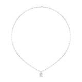 2Cttw Emerald Shaped Lab Grown Diamond (F/VS) Strata Chic Collection Necklace in 14K Gold