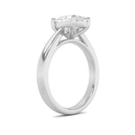 2Cttw Oval Shaped Lab Grown Diamond (F/VS) Classic Shank Solitaire Engagement Ring in 14K Gold