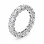 5Cttw Round Shaped Lab Grown Diamond (F/VS) Eternity Band Ring in 14K Gold