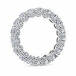 5Cttw Round Shaped Lab Grown Diamond (F/VS) Eternity Band Ring in 14K Gold
