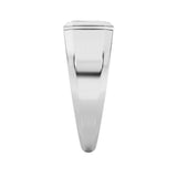2Cttw Emerald Shaped Lab Grown Diamond (F/VS)  Ring in 14K Gold