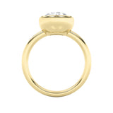 2Cttw Round Shaped Lab Grown Diamond (F/VS)  Ring in 14K Gold