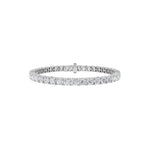 6Cttw Round Shaped Lab Grown Diamond Tennis Bracelet in 14K Gold (F/VS)