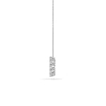 2Cttw Round Shaped Lab Grown Diamond (F/VS) Circle Pendant in 14K Gold