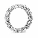 3Cttw Marquise Shaped Lab Grown Diamond (F/VS) Eternity Band Ring in 14K Gold - Size 7