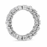 3Cttw Marquise Shaped Lab Grown Diamond (F/VS) Eternity Band Ring in 14K Gold - Size 7