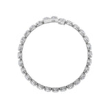 6Cttw Round Shaped Lab Grown Diamond (F/VS)  Bracelet in 14K Gold