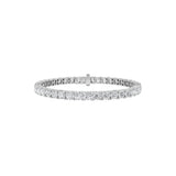15Cttw Round Shaped Lab Grown Diamond Tennis Bracelet in 14K Gold (G/VS)