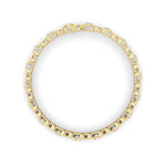 Round Lab Grown Diamond (F/VS ) Bracelet Bracelet in 14K Gold