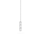 1.5Cttw Marquise Shaped Lab Grown Diamond (F/VS) Cross Pendant in 14K Gold