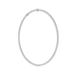 41Cttw Round Shaped Lab Grown Diamond (F/VS)  Necklace in 14K Gold