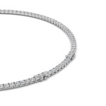 41Cttw Round Shaped Lab Grown Diamond (F/VS)  Necklace in 14K Gold