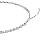 10Cttw Pear Shaped Lab Grown Diamond (F/VS)  Necklace in 14K Gold